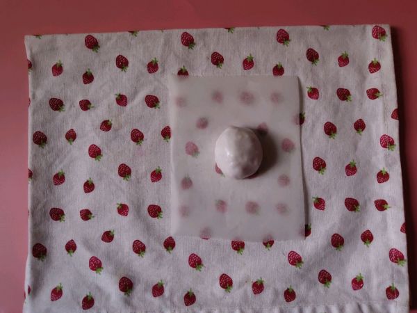 山药玫瑰水晶汤圆