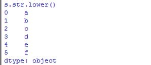 pandas教程：[16]字符串操作