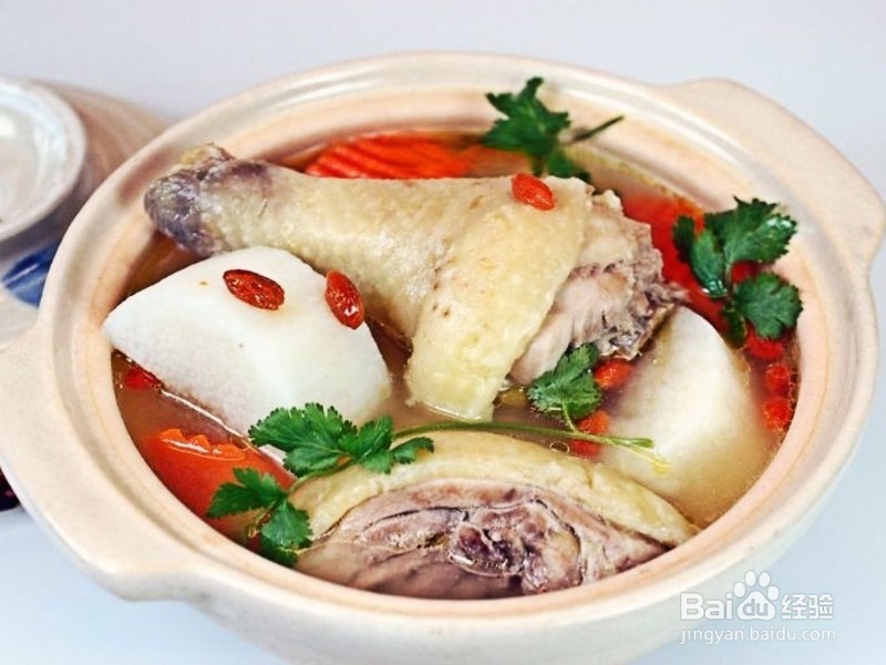 怎样做出家常菜系列之山药鸡汤
