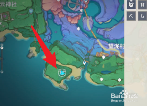 原神海祗岛奇怪的印记在哪里