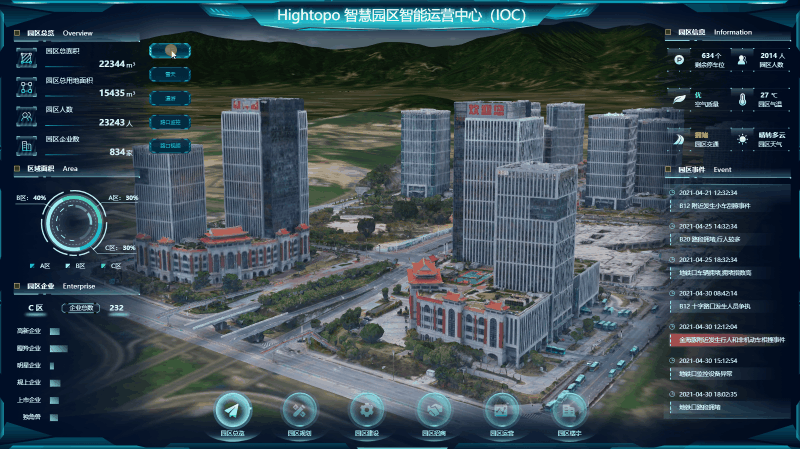 搭建Web GIS 智慧园区可视化平台