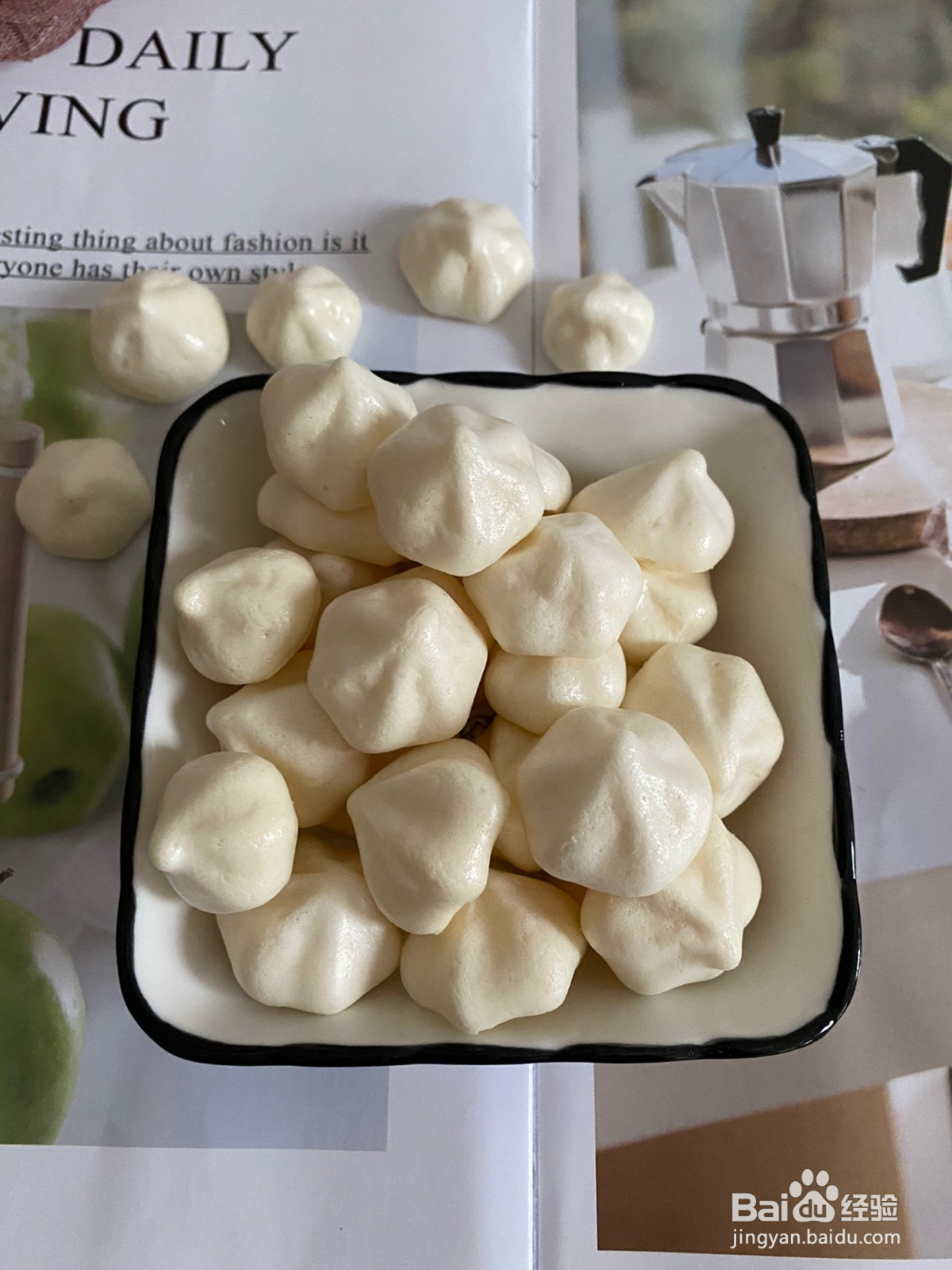 蛋白溶豆的做法