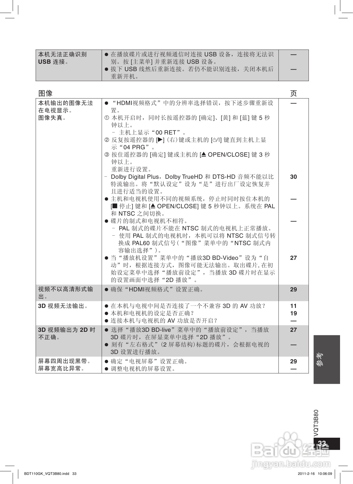 松下DMP-BDT110蓝光播放机使用说明书:[2]