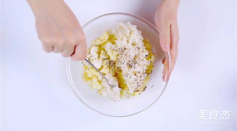 平底锅土豆泥披萨