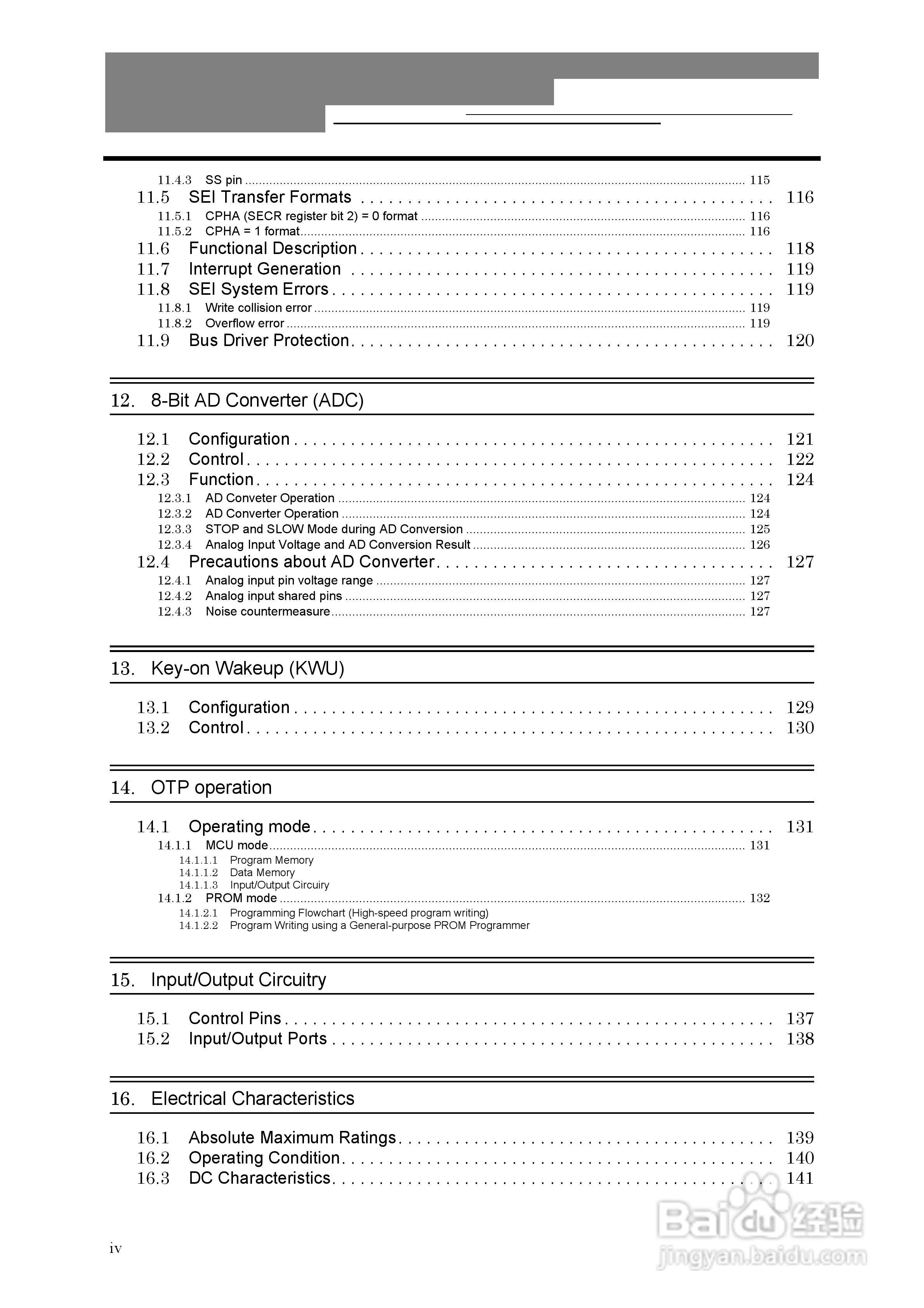 TOSHIBA TMP86P807MG微处理器说明书:[1]