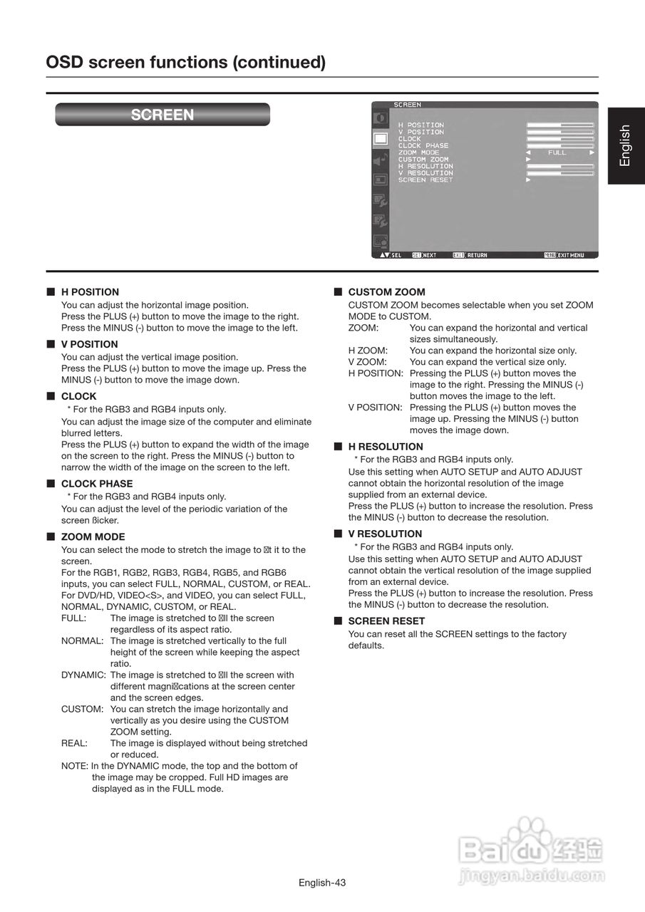 三菱MDT651S液晶显示器说明书:[5]