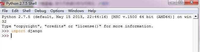 Django教程：[1]windows下安装Django