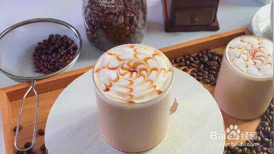 咖啡奶盖的做法