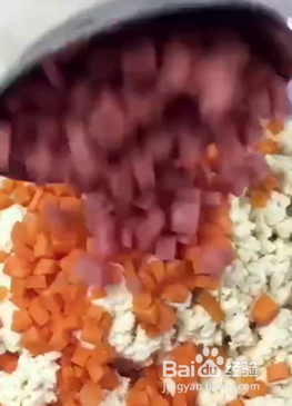 营养鸡蛋豆腐饼的做法