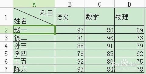 excel表格中怎么制作斜线表头呢