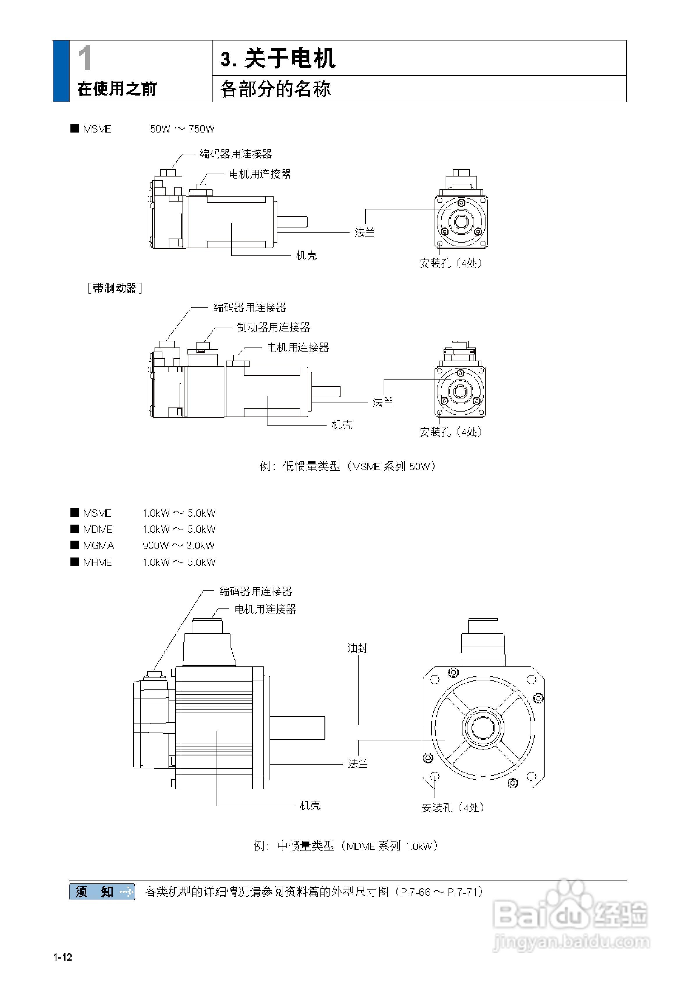 Panasonic A5系列松下伺服马达使用说明书:[3]