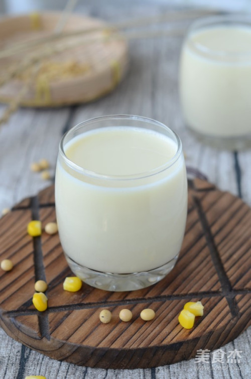 玉米纯豆浆的做法