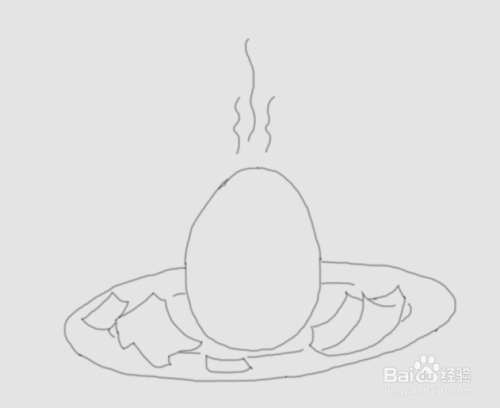 如何画鸡蛋,鸡蛋怎么画