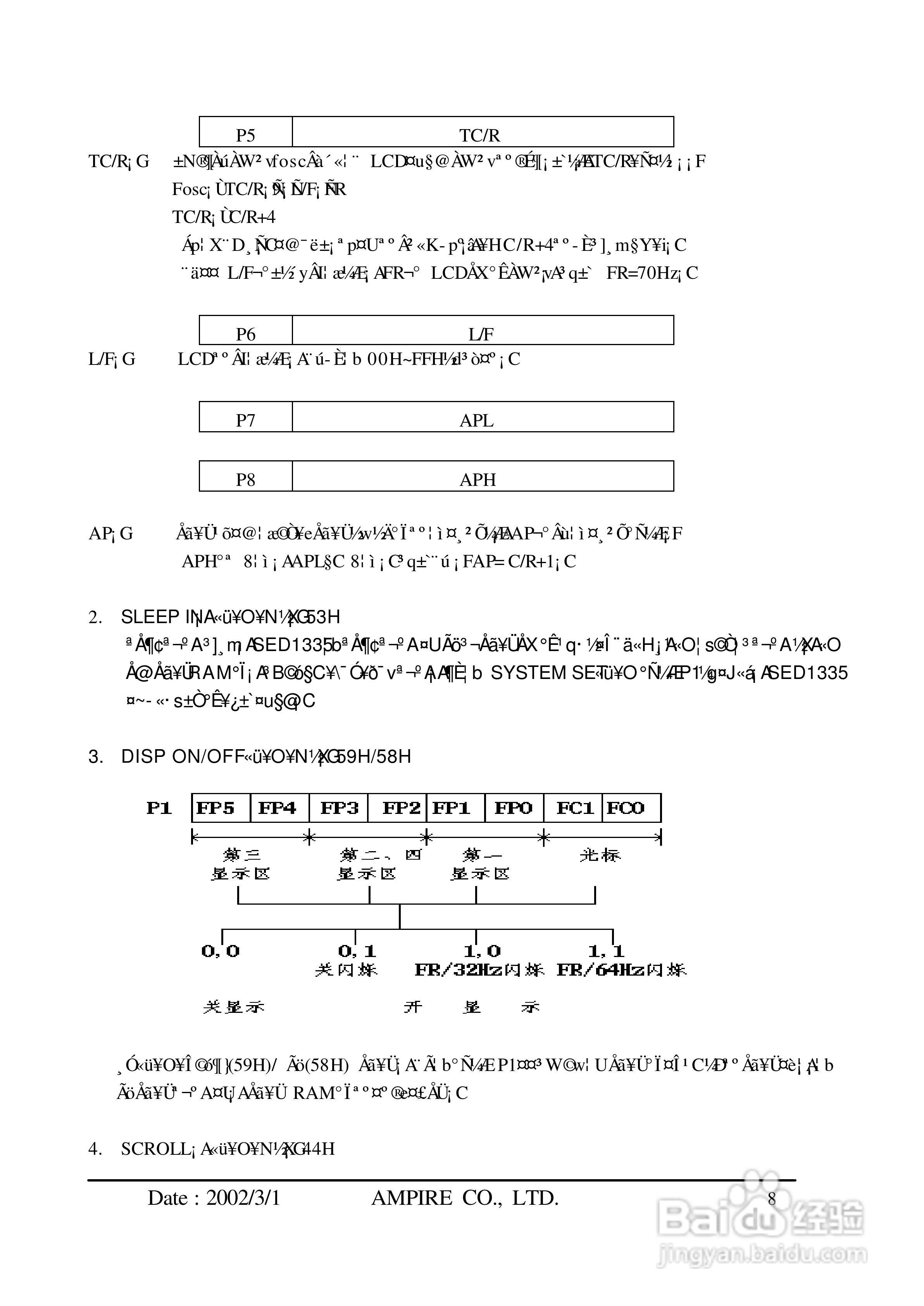 SED1335控制器使用说明书:[1]