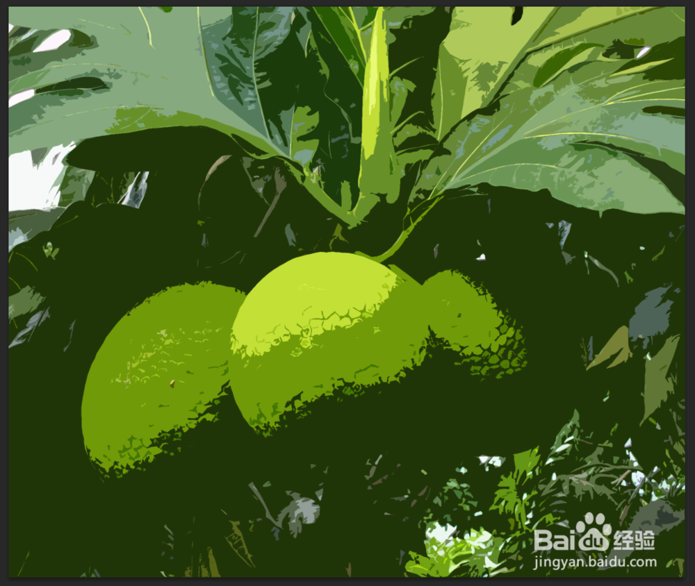 Photoshop滤镜库——木刻的使用