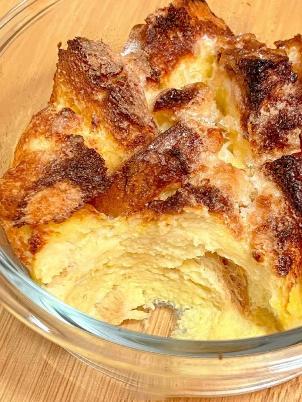 奶香焦糖吐司布丁