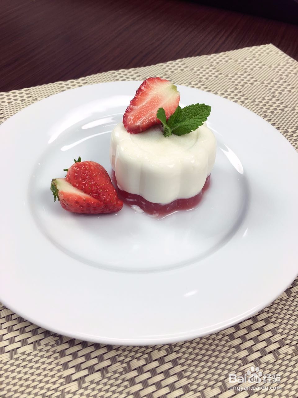 颜值超高的午后甜品-椰奶布丁