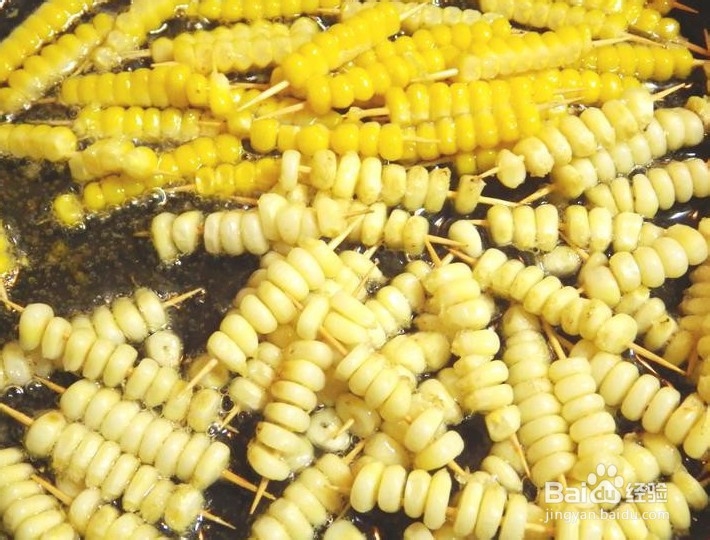 自制椒盐玉米串