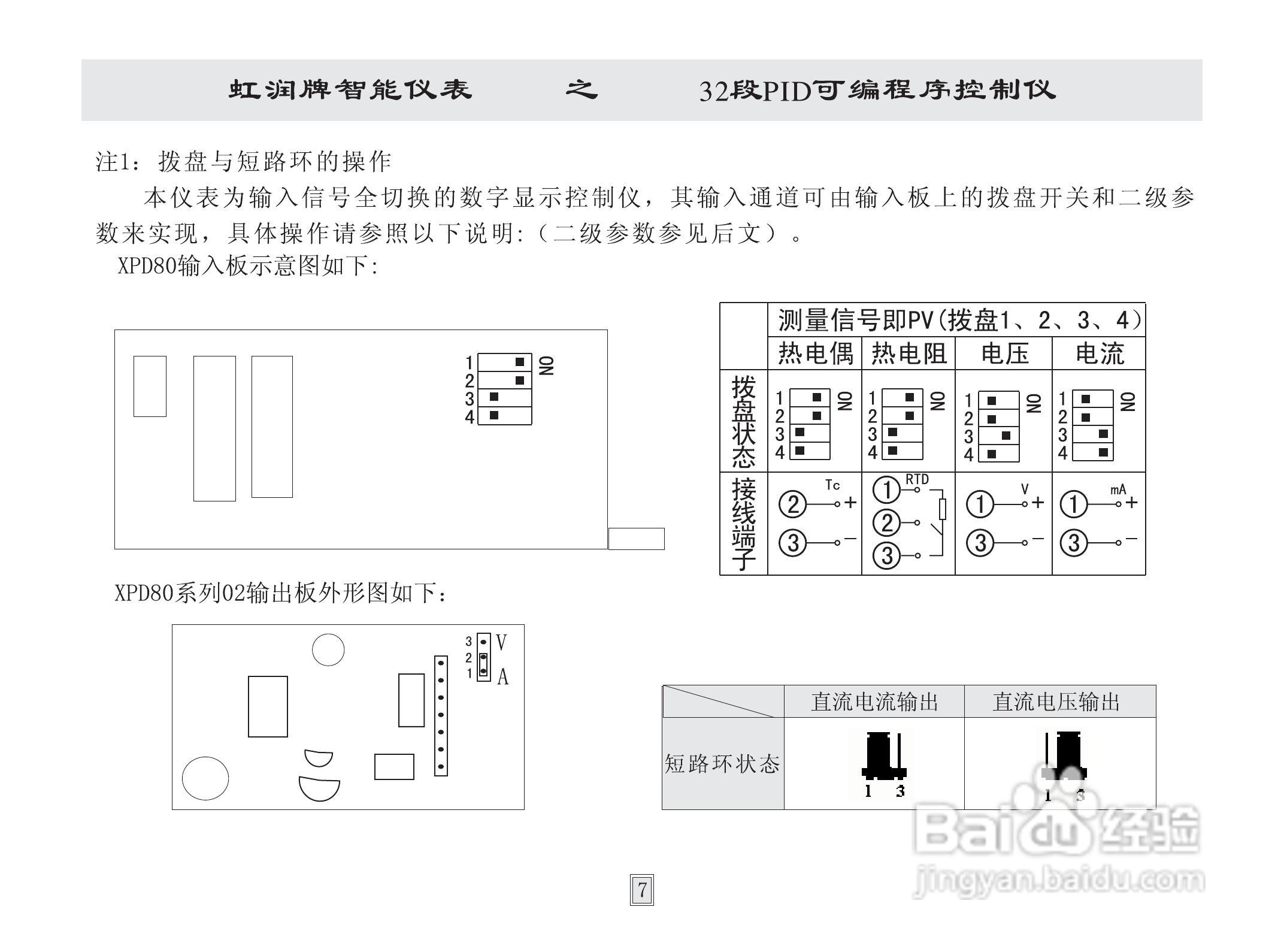 虹润HR-WP32段模糊PID可编程序控制仪说明书:[1]