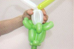 魔法气球造型系列之气球卡通公仔女巫（上）