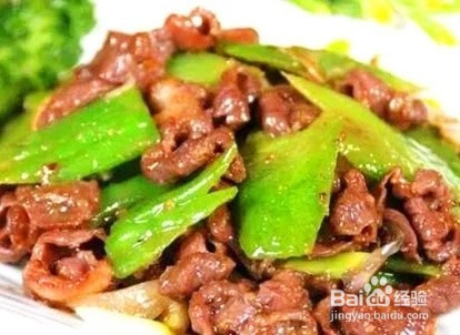 苦瓜嫩炒牛肉