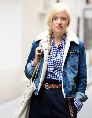 明星演绎6款冬日大热麻花辫