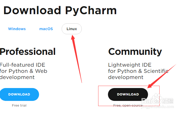 linux安装pycharm