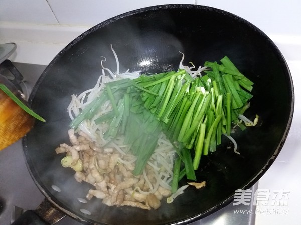 韭菜豆芽小合菜