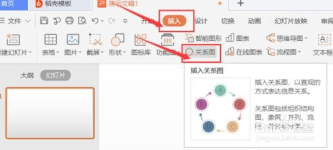 wps怎么在ppt中插入时间轴
