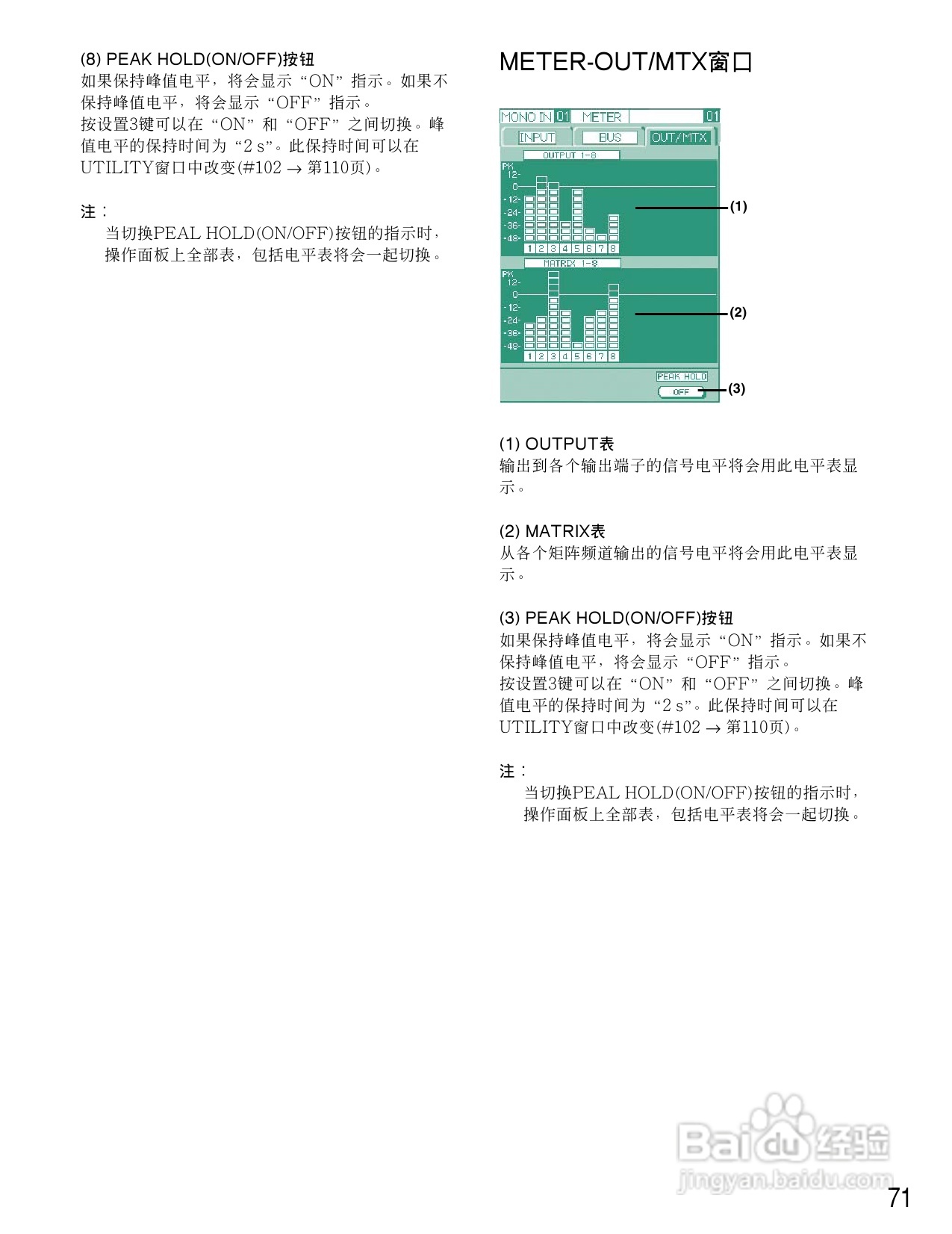 松下WR-D40数字式凋音台使用说明书:[4]