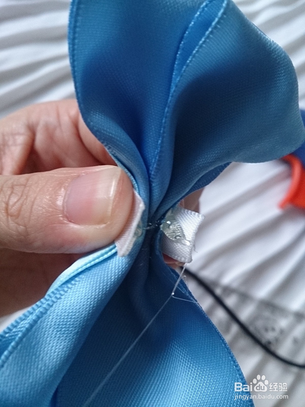 手工发饰蝴蝶结基础三