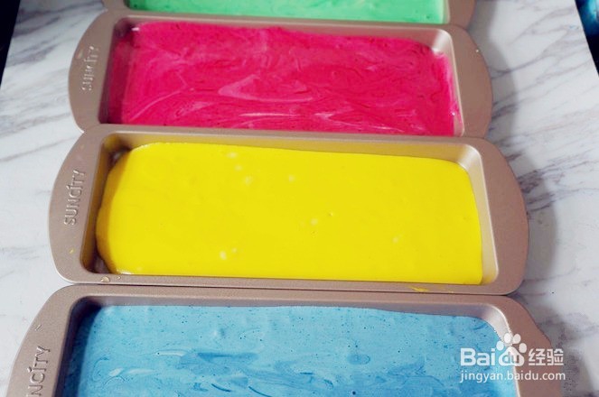 又来做点好玩的，教你怎样做彩虹推推乐蛋糕