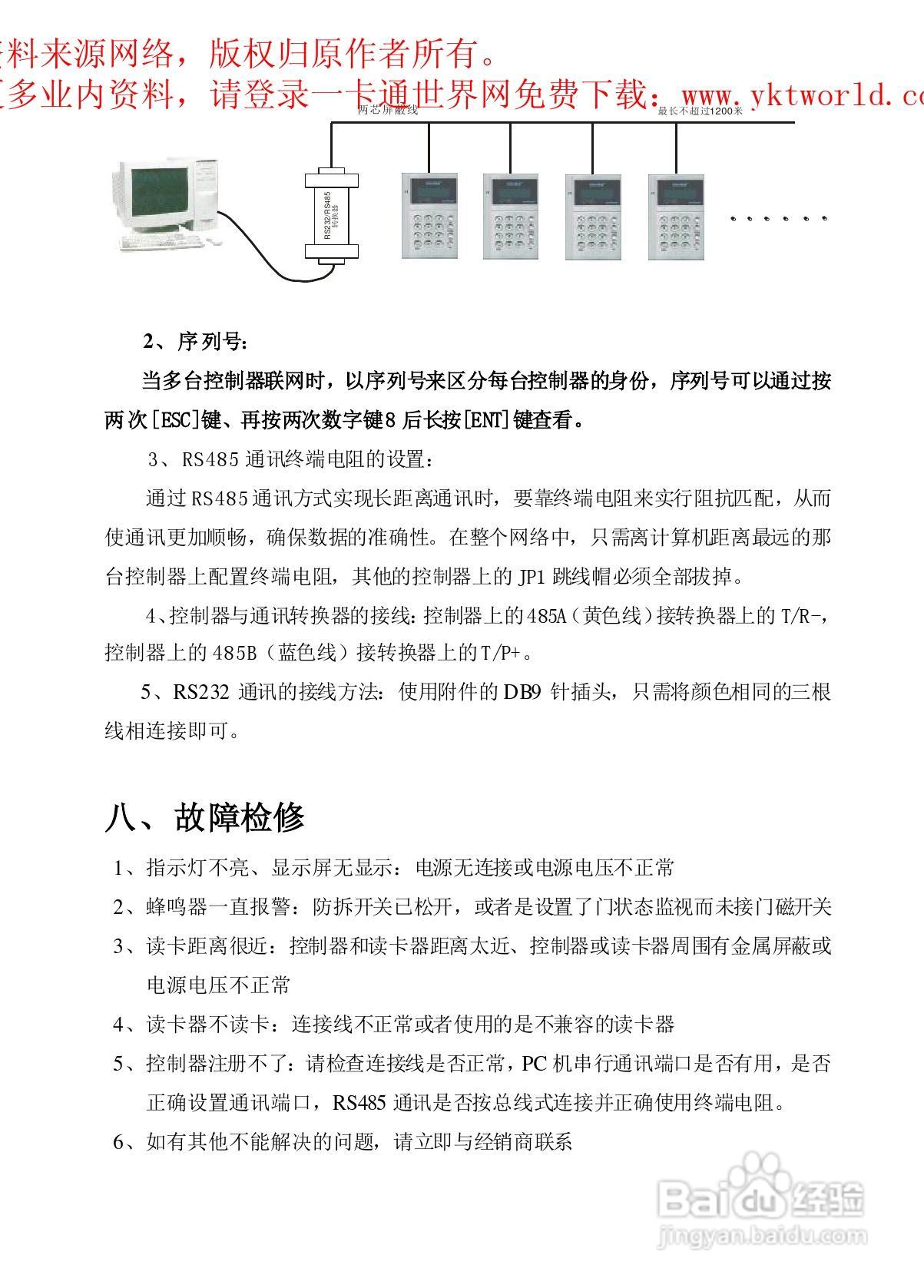 百事达BSD-1000联网型门禁控制器用户手册:[2]