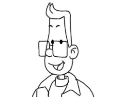 小头爸爸的简笔画怎么画