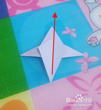 手工折纸之蝴蝶结的折法