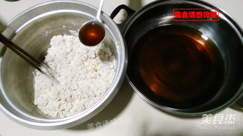 红糖戗面开花馒头