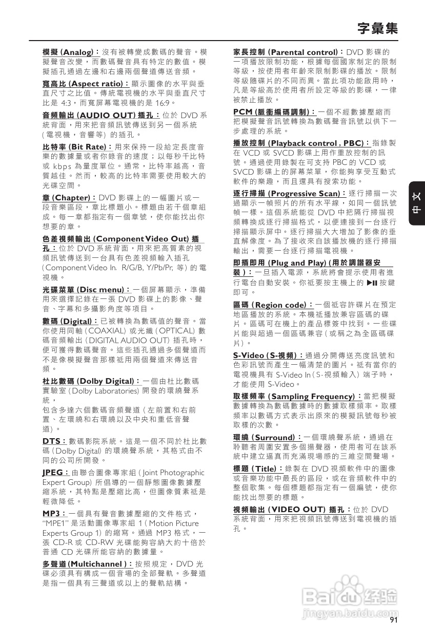 Philips FW-D750音响使用说明书:[3]