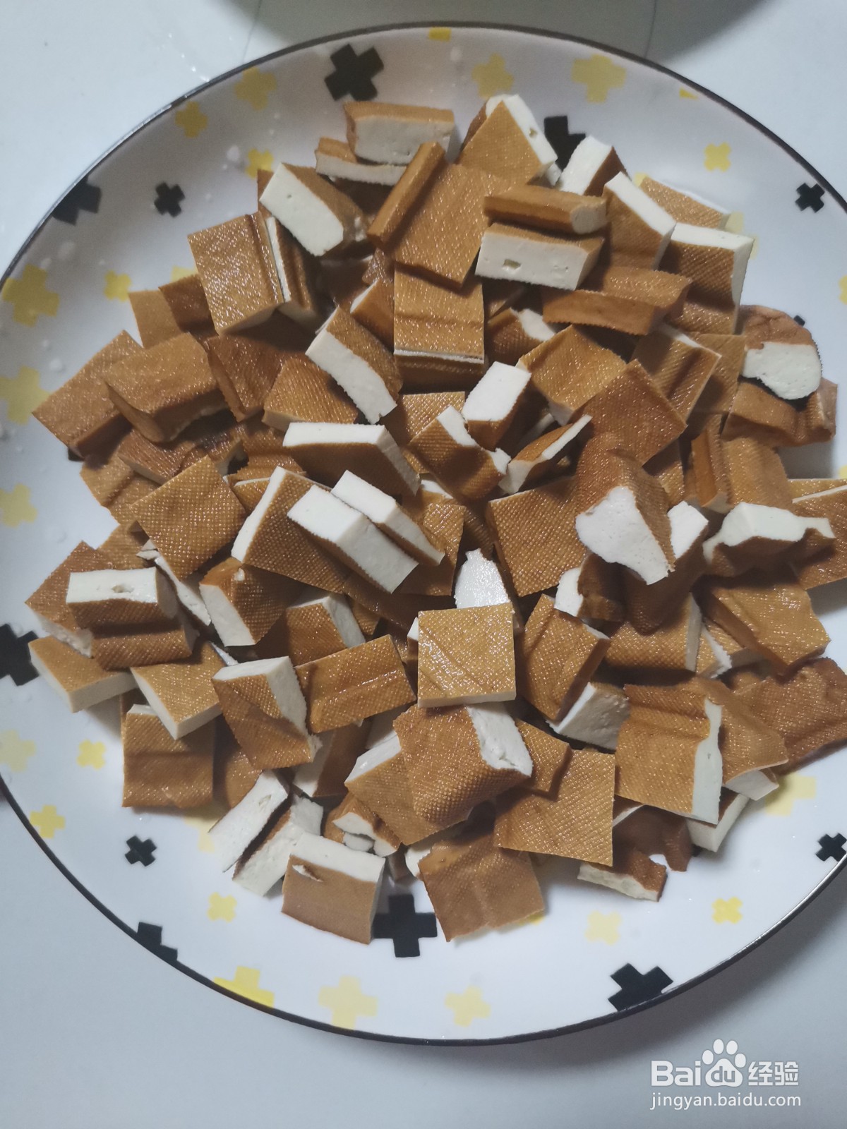 毛豆炒香干的做法