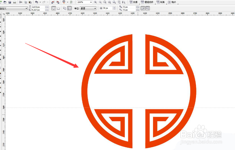 cdr绘制花纹边框矢量图技巧