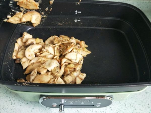 低脂黑椒土豆泥杏鲍菇