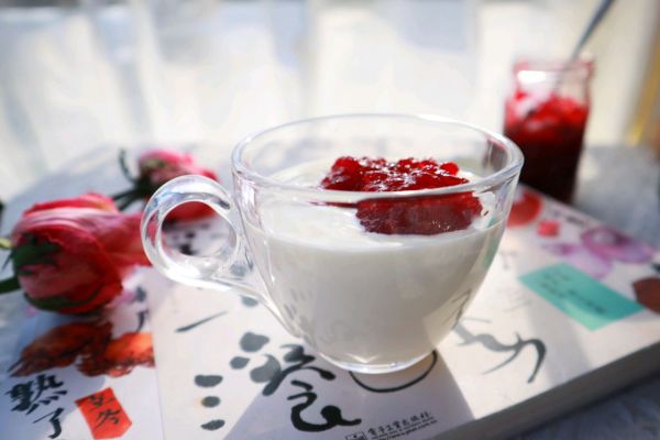 蔓越莓酸奶果昔