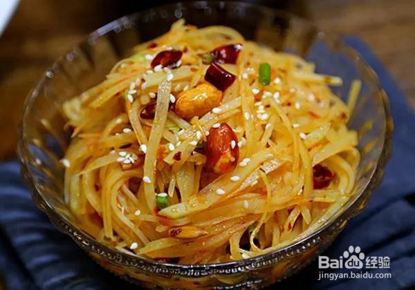 家常凉拌土豆丝