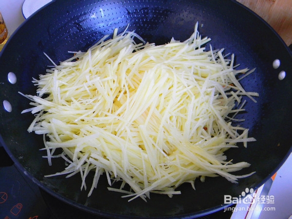 小炒土豆丝的制作方法