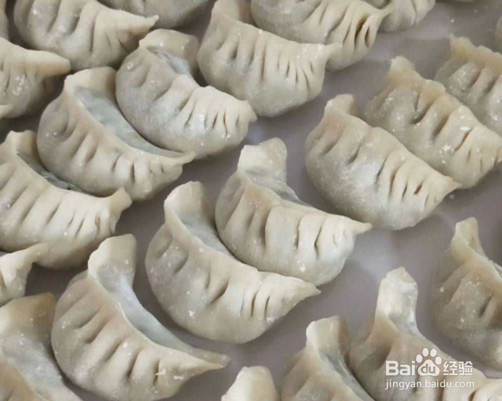 挑战自制力的韭菜鸡蛋饺子