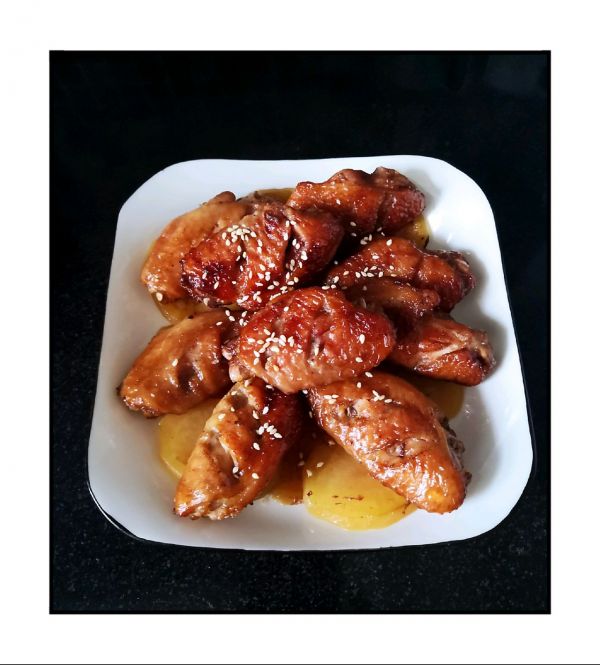 私房蜜汁烤鸡翅