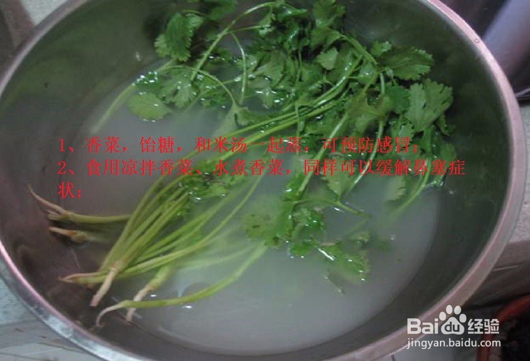 香菜有什么功效