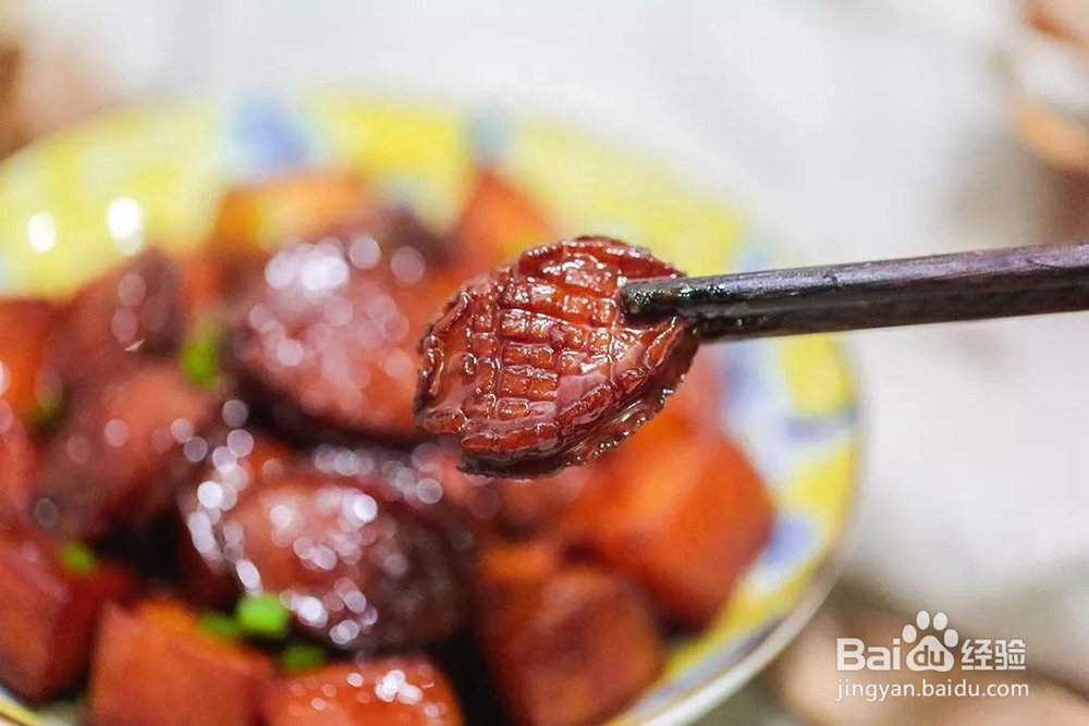 鲍鱼红烧肉海鲜美食教程