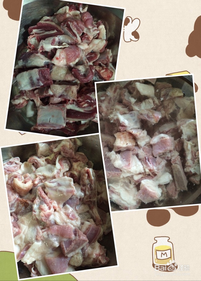 佐酒佳肴粉蒸羊排的做法