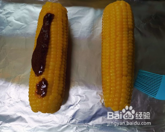 制作香烤玉米