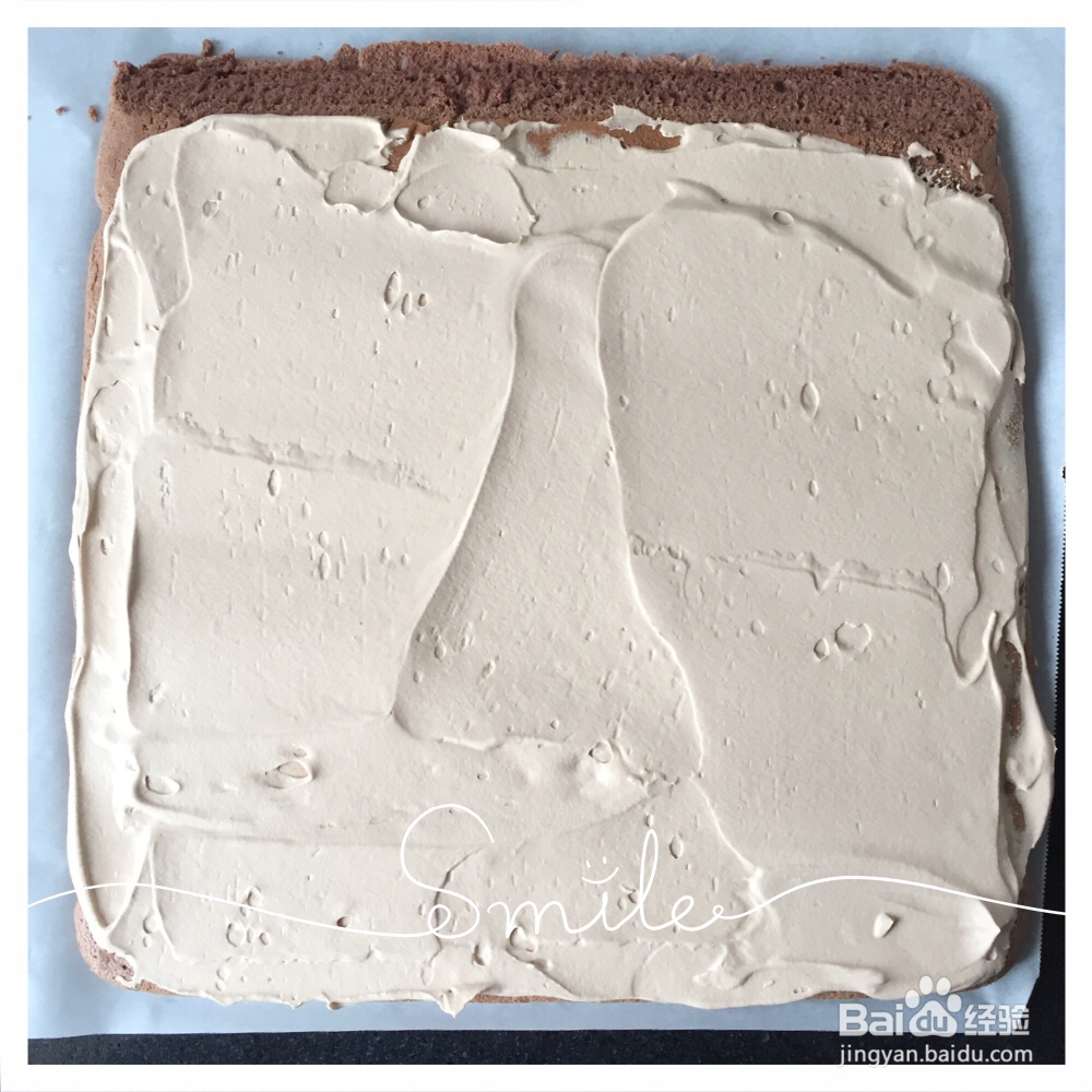 美味巧克力奶油蛋糕卷的做法